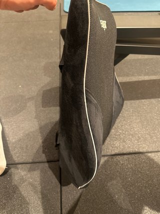 Cojín Lumbar Eagar Negro y Gris