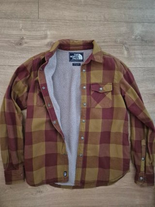 Camisa The North Face polar cuadros
