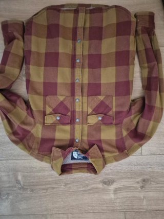 Camisa The North Face polar cuadros
