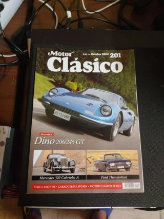 Revista Motor Clasico n° 201. Dino 206/246 GT.