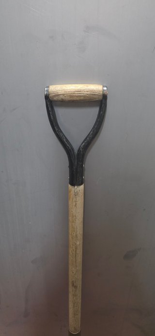 Horca de huerto jardín 6 púas con mango de madera