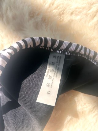 Braguita bikini brasileña estampado cebra