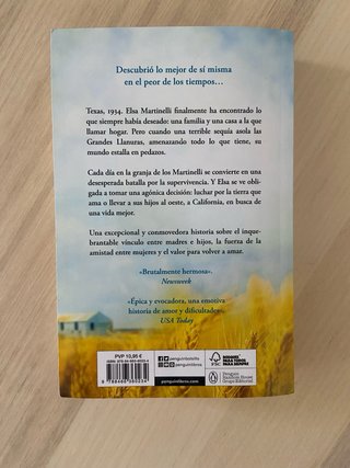 Los cuatro vientos de Kristin Hannah