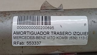 AMORTIGUADOR TRASERO IZQUIERDO MERCEDES-BENZ VITO KOMBI (639) 113 CDI CREW lang (639.603)