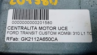 CENTRALITA MOTOR UCE FORD TRANSIT CUSTOM KOMBI 310 L1 TOURNEO TREND