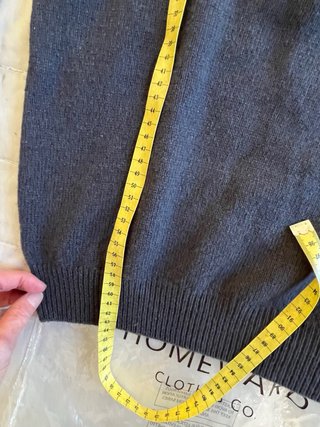 Maglione Homeward Uomo Lana Cashmere Grigio M