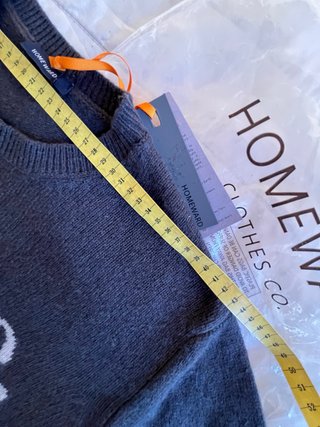 Maglione Homeward Uomo Lana Cashmere Grigio M