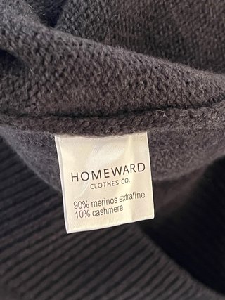 Maglione Homeward Uomo Lana Cashmere Grigio M