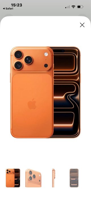 iPhone 17 Pro Max Naranja