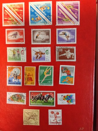 Lote Sellos Postales Deportes