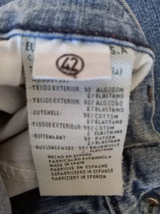 PANTALÓN VAQUERO MUJER
