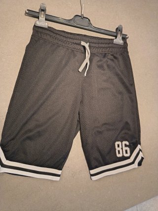 Lotto 2 pantaloncini sportivi bambino 12/13 anni