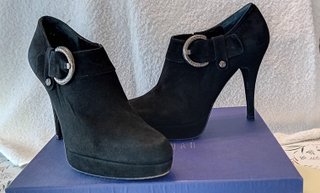 Zapato abotinado Stuart Weitzman Ante Talla 38