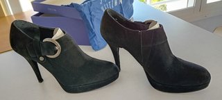 Zapato abotinado Stuart Weitzman Ante Talla 38