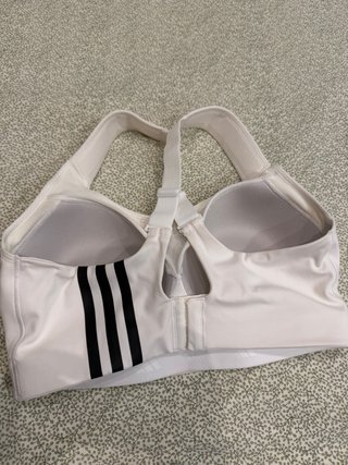 Top deportivo ADIDAS blanco