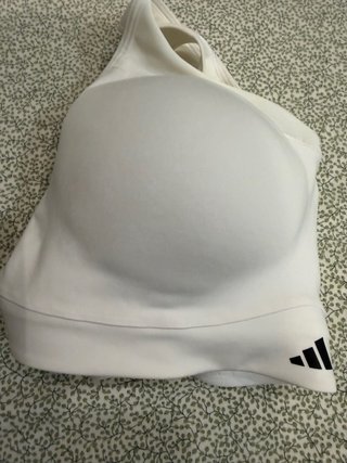 Top deportivo ADIDAS blanco