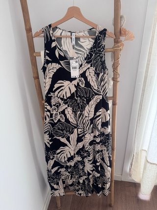 Vestido largo estampado floral - NUEVO