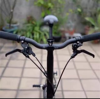 Manillar Brompton HHinnovation carbono.