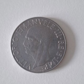 Moneta 1 Lira 1940 italia