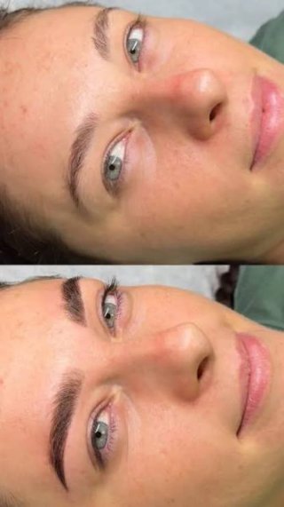 Microblading o diseño de cejas con henna