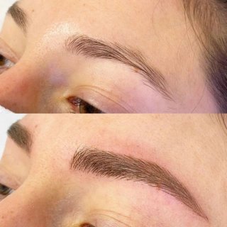 Microblading o diseño de cejas con henna