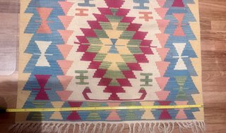 Alfombra Kilim Kilim Tejida Multicolor 180x115