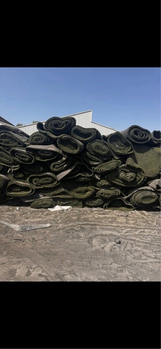 Césped artificial reciclado campos fútbol