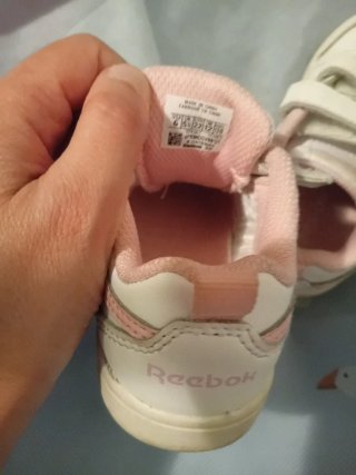 Zapatillas Reebok blancas niña,  número 22