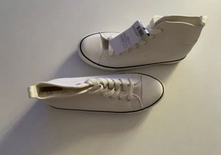 Zapatillas Altas Blancas Nuevas