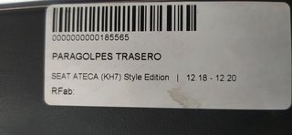 PARAGOLPES TRASERO SEAT ATECA (KH7) Reference Edition