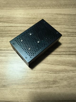 Raspberry Pi 3B. Caja de aluminio.