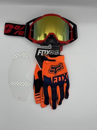 Gafas 100% y Guantes Fox Nuevos 127