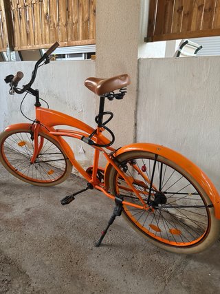 Bicicleta Estilo Americano Naranja