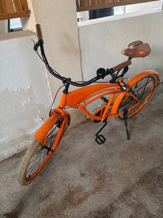 Bicicleta Estilo Americano Naranja