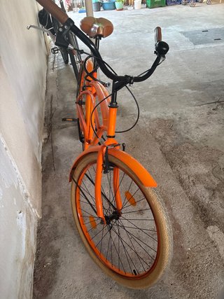 Bicicleta Estilo Americano Naranja