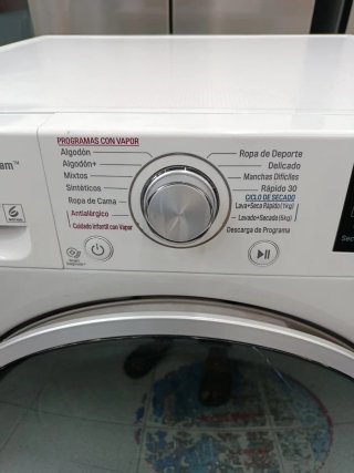 ☆LAVADORA Y SECADORA LG 8+5LG RPM.1400☆