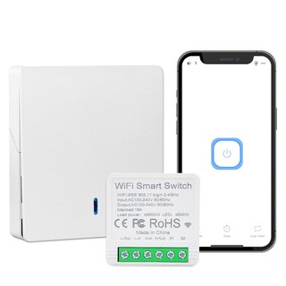 Ewelink Smart Switch 16A Mini Módulo Relé WiFi, In