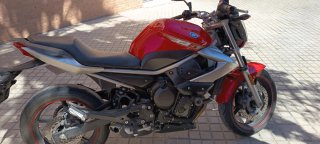 Yamaha XJ6 2011 Roja y Plata