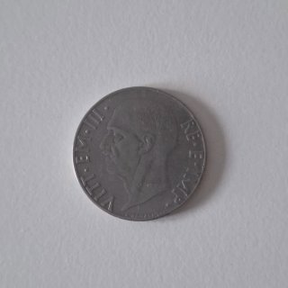 Moneta Italia 20 Lire 1939 XVII
