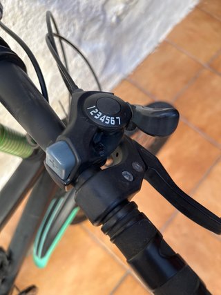 Bici infantil 20” sport negra y verde