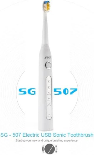 Seago Ultrasonic cepillo de dientes eléctrico colo