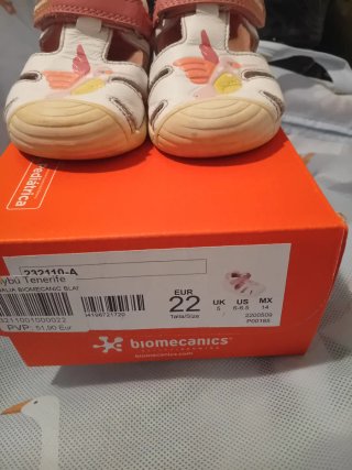 Sandalias niña número 22