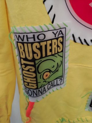 Felpa botega old Ghostbusters Gialla