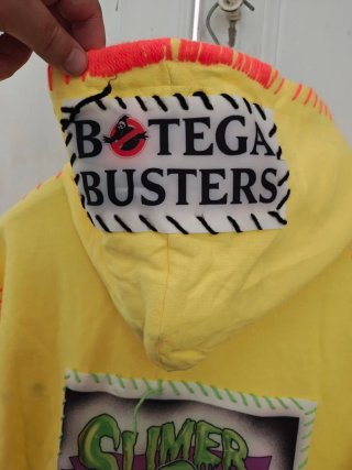Felpa botega old Ghostbusters Gialla