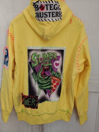 Felpa botega old Ghostbusters Gialla