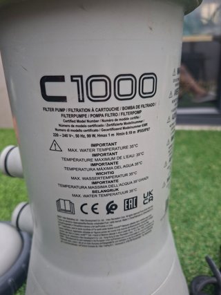 Depuradora Cartucho Intex