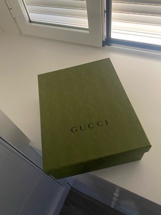 Zapatillas Gucci Blancas y Rojas