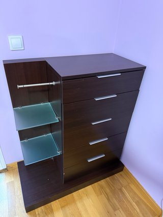 Dormitorio completo tatami: cama, somier y cómoda