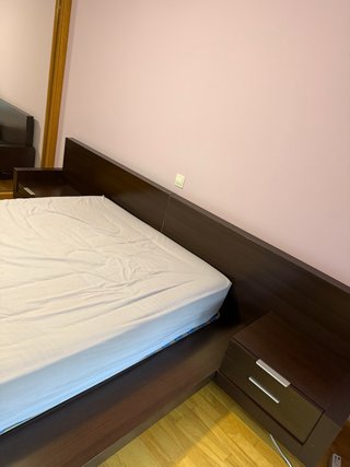 Dormitorio completo tatami: cama, somier y cómoda