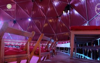 Grada circular para eventos